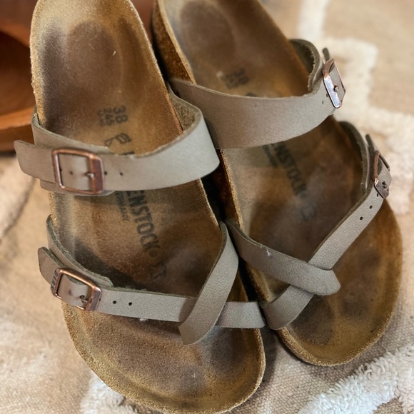 Birkenstock Shoes - Birkenstock Women's Mayari Sandal Mocha Leather Size 38 EU US 7